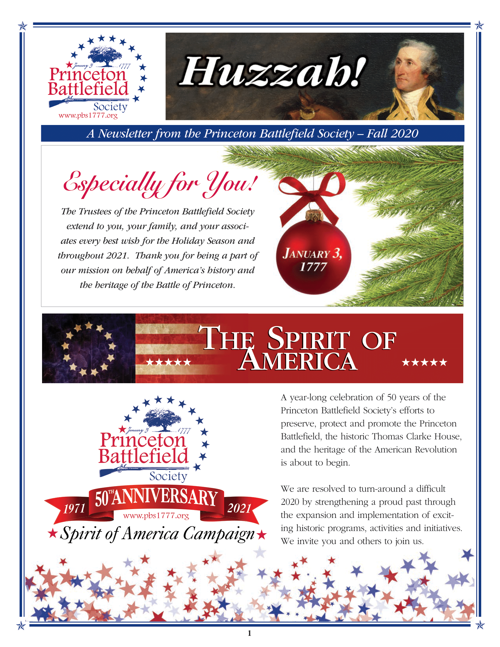 2020 Fall Newsletter