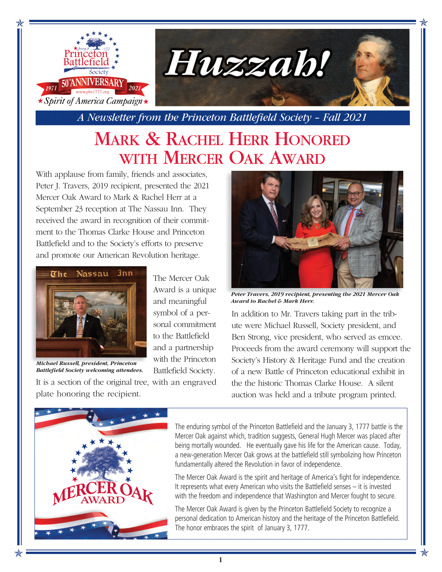2021 Fall Newsletter