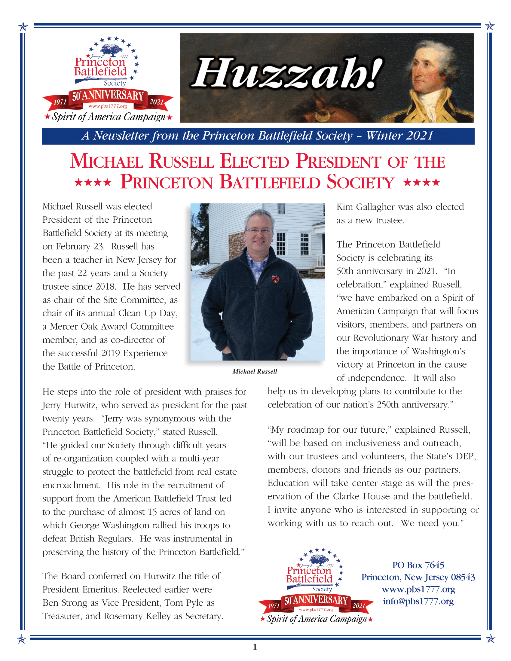 2021 Winter Newsletter