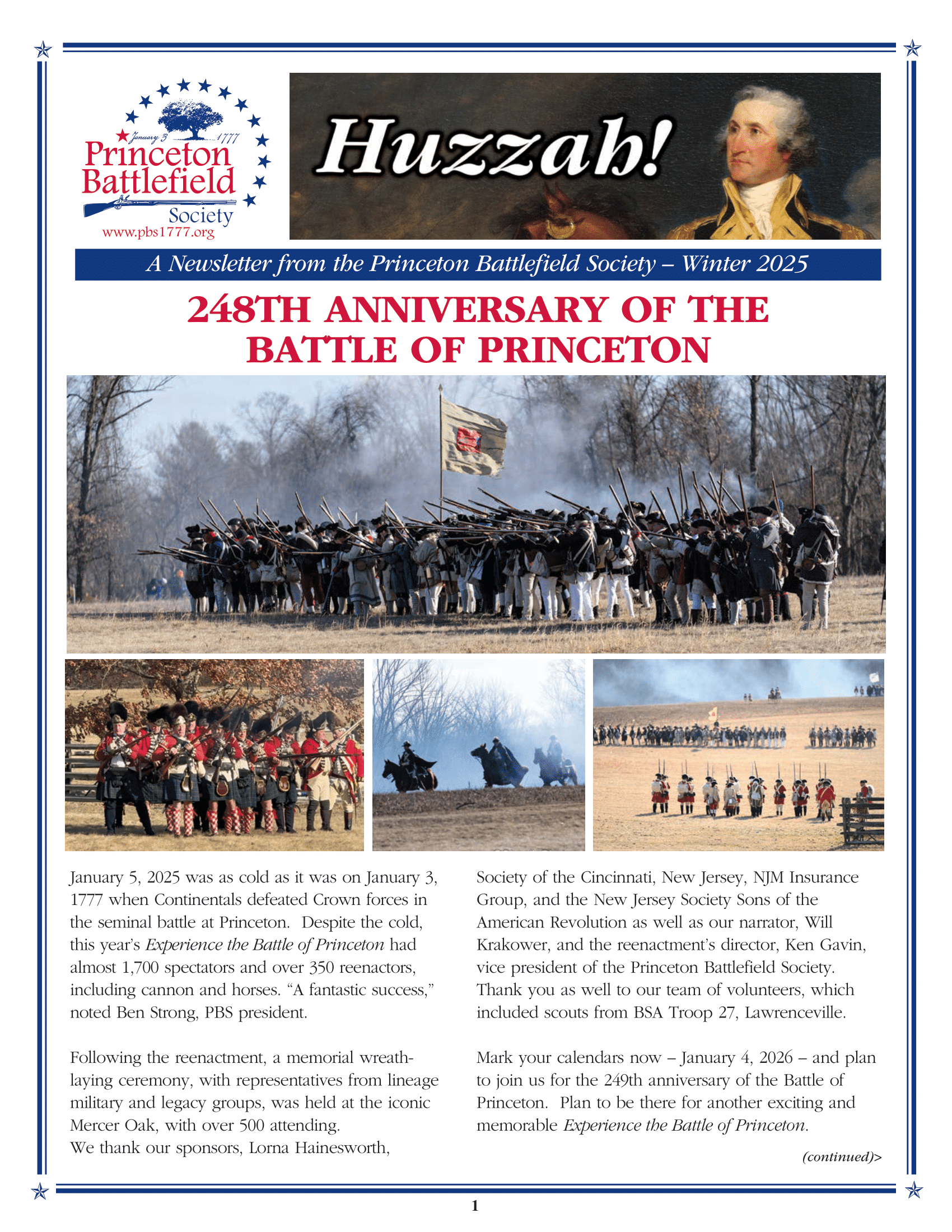 2025 Winter Newsletter